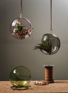 Colourful Glass Hanging Globes