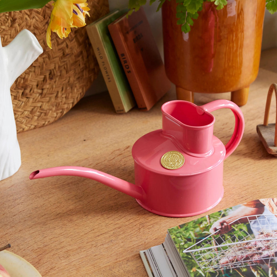 Haws Fazeley Flow Peppercorn Pink Watering Can - One Pint