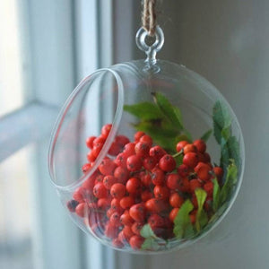 Colourful Glass Hanging Globes