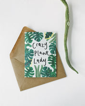 Load image into Gallery viewer, Katrina Sophia Crazy Plant Lady Card
